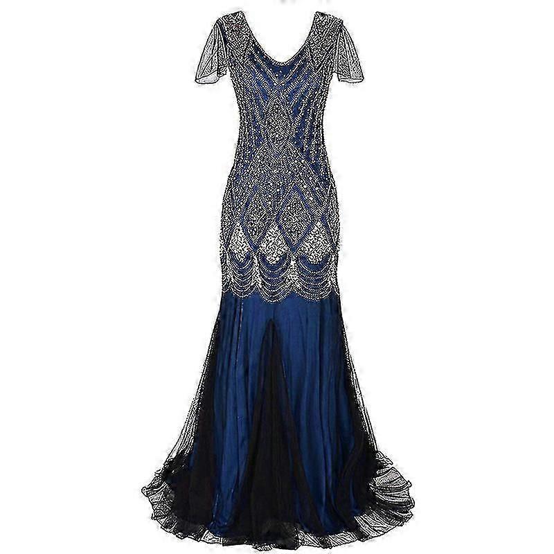 Women's 1920s Dress Sequined Long