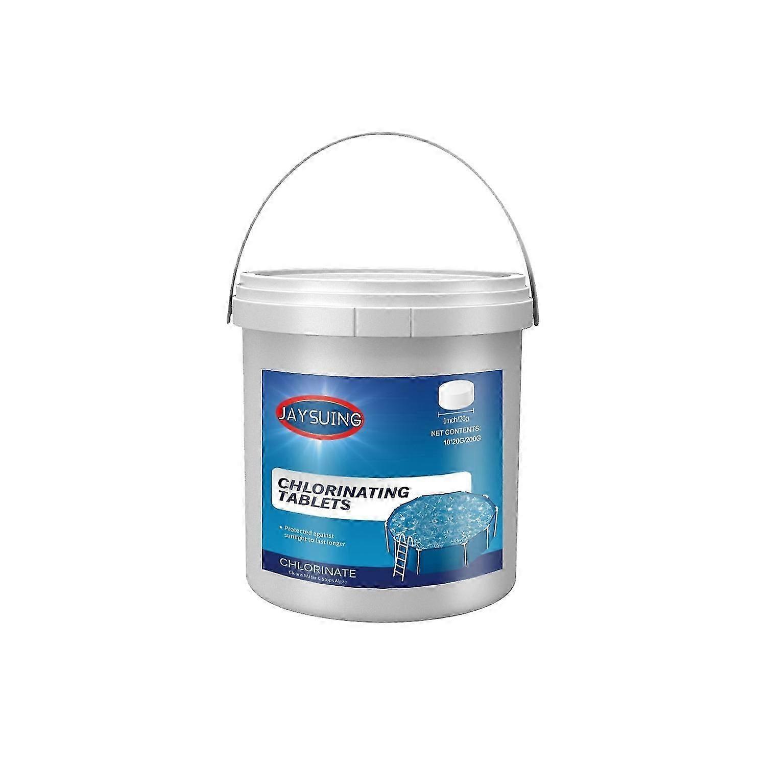 Jaysuing Chlorinating Tablets, To Improve The Pool Water Clarifying Eliminate Odor Decontamination B