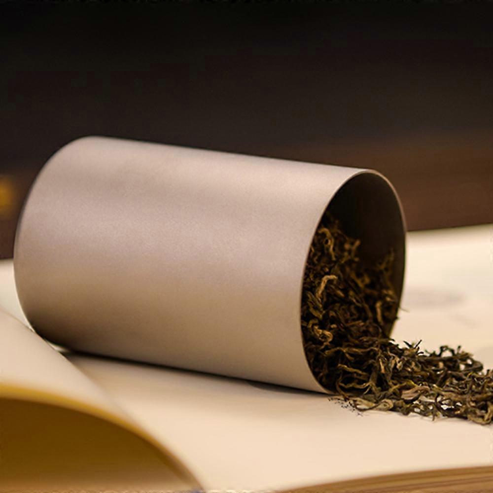 TOMSHOO Tin Jar 35ml/80ml/120ml/200ml Lightweight Titanium Tea Storage Canister for Coffee Spices
