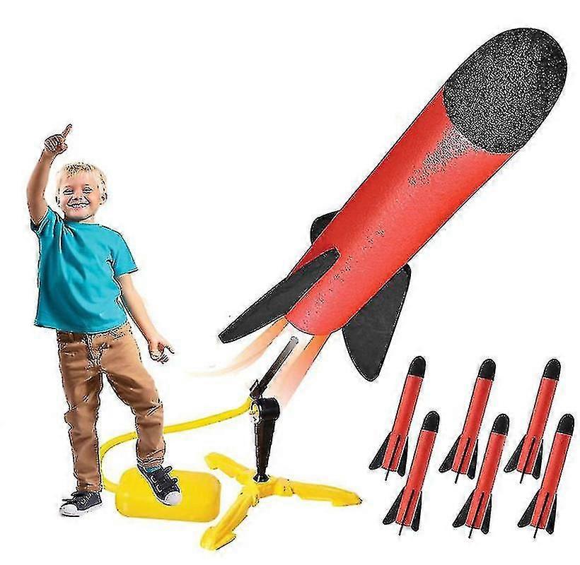 Foam Rocket Launcher Jouet pour enfants Jouet Air Rocket Launcher Garçons Filles Cadeau
