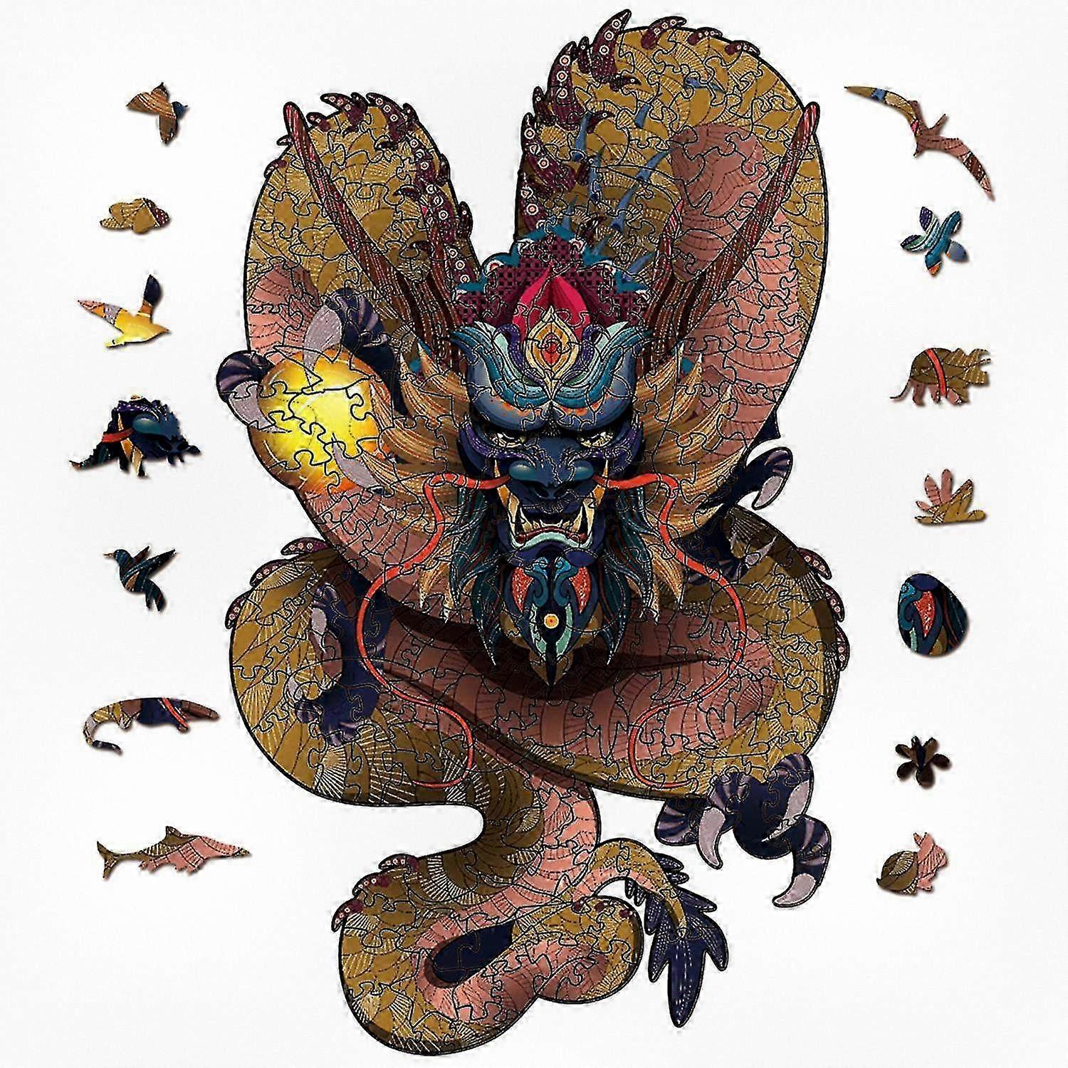 Irregular 3D Animal Puzzle with 200 Pieces Suitable for Kids and Adults, Perfect for Creative Minds and Puzzle Enthusiasts