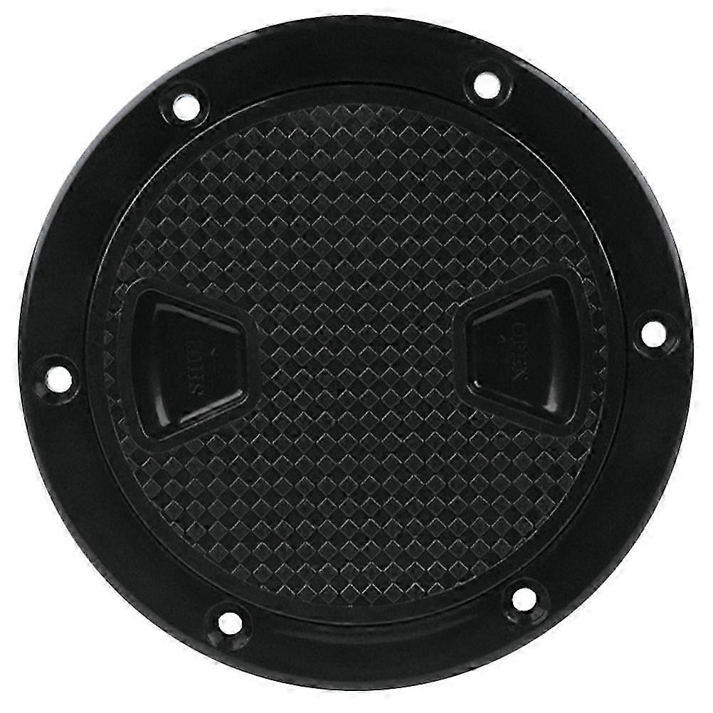 Kaymaz Kayık Güverte Ambar Kapağı 14.3x14.3x3.2cm Siyah Tekne Aksesuarı