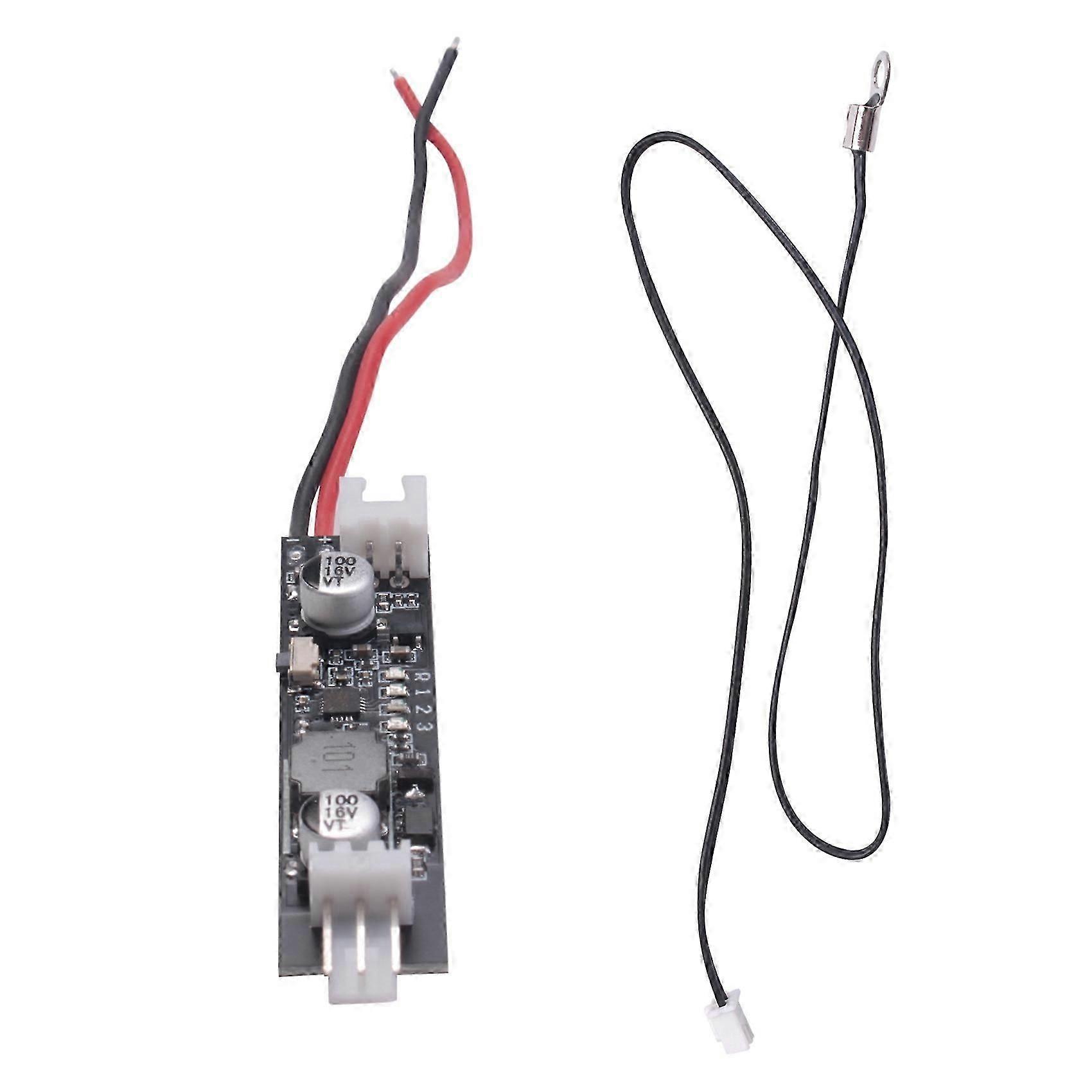 2-3 Wire DC 5V 12V PWM Fan Speed Controller Governor NTC 50K Temperature Probe Sensor 40cm Temperatu