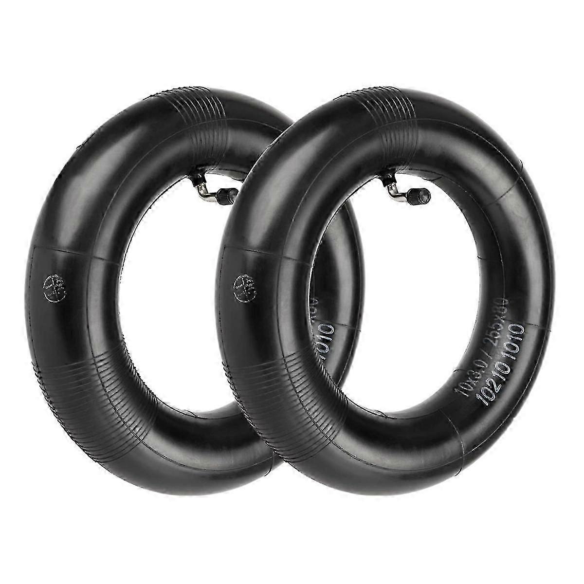 90 Degree Replacement Inner Tube for 255x80 90/65-6.5 80/65-6.5 Tire Scooter (2-Pack)