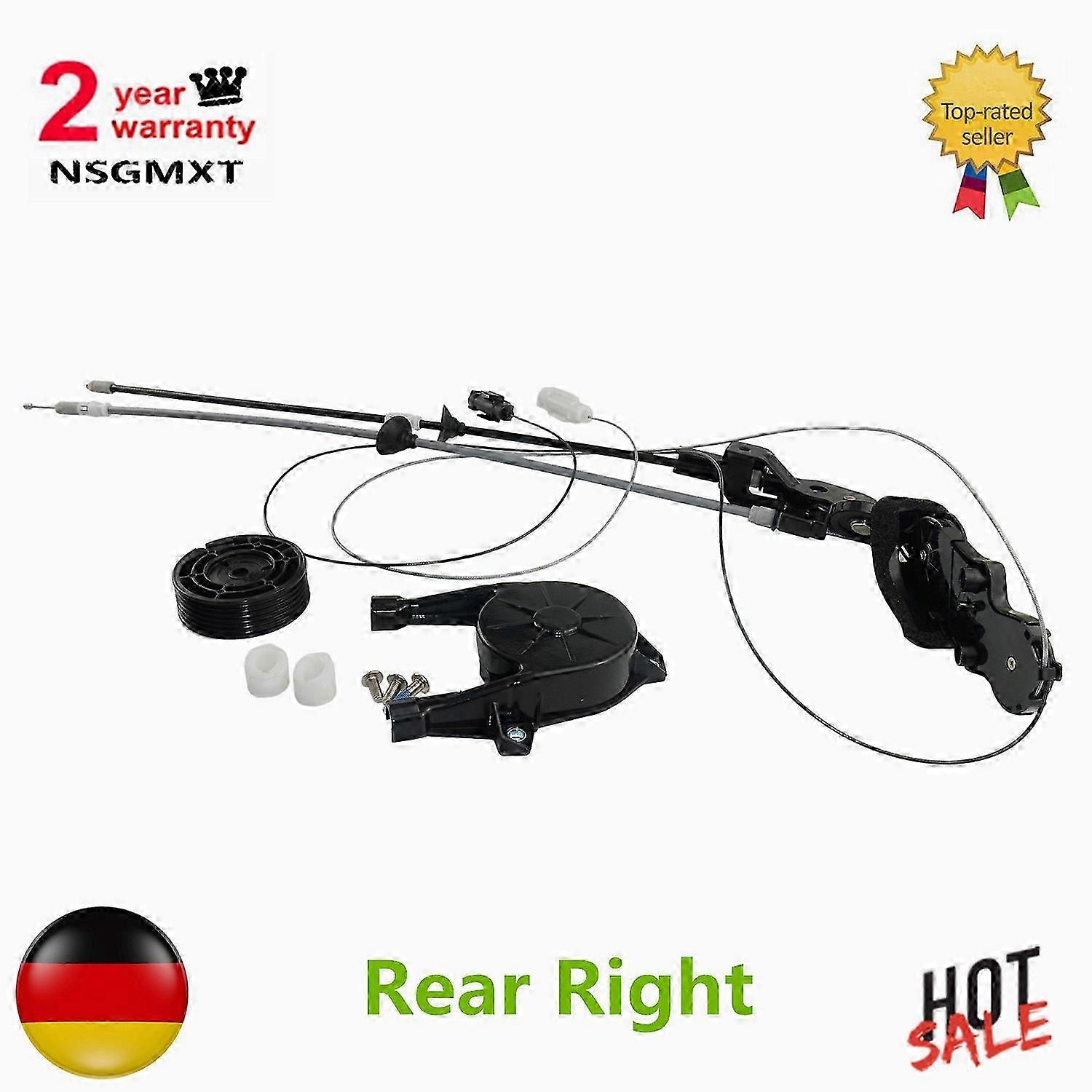 Sliding Door Cable Kit for Compatible Brand, with Motor or for Compatible Vehicle, Passenger Side, 2004-2010, 3.3L, 3.5L