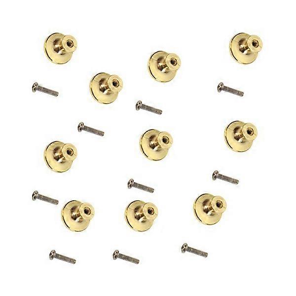 10pcs Cabinet Drawer Pull Knob Handle with Back Plate