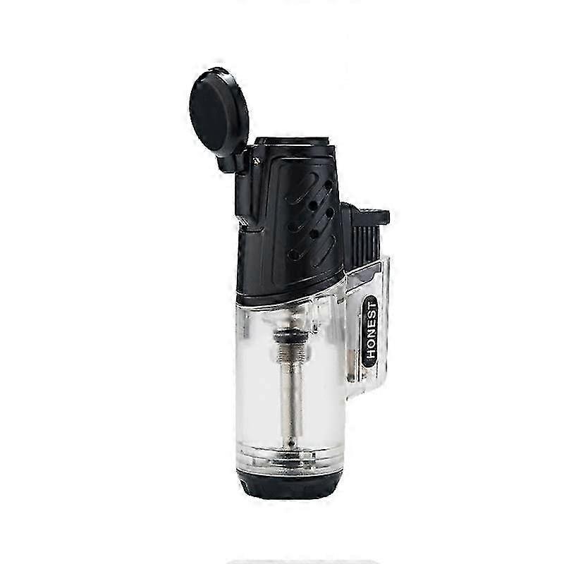 Windproof Turbo Flame Butane Lighter, Refillable Jet Lighter