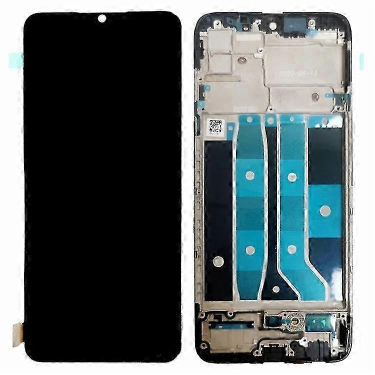 Compatible For Oppo F17 / A73 Grade C OLED Screen and Digitizer Assembly + Frame Spare Part (Without Logo) 2025