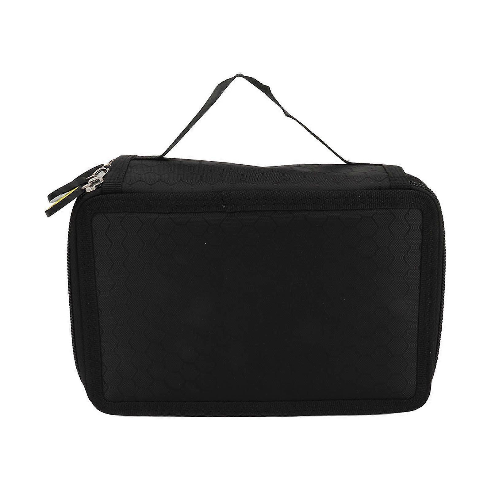 2025 Latest Model  Large Capacity Pencil Bag Pure Color 4 Layer 72 Slots