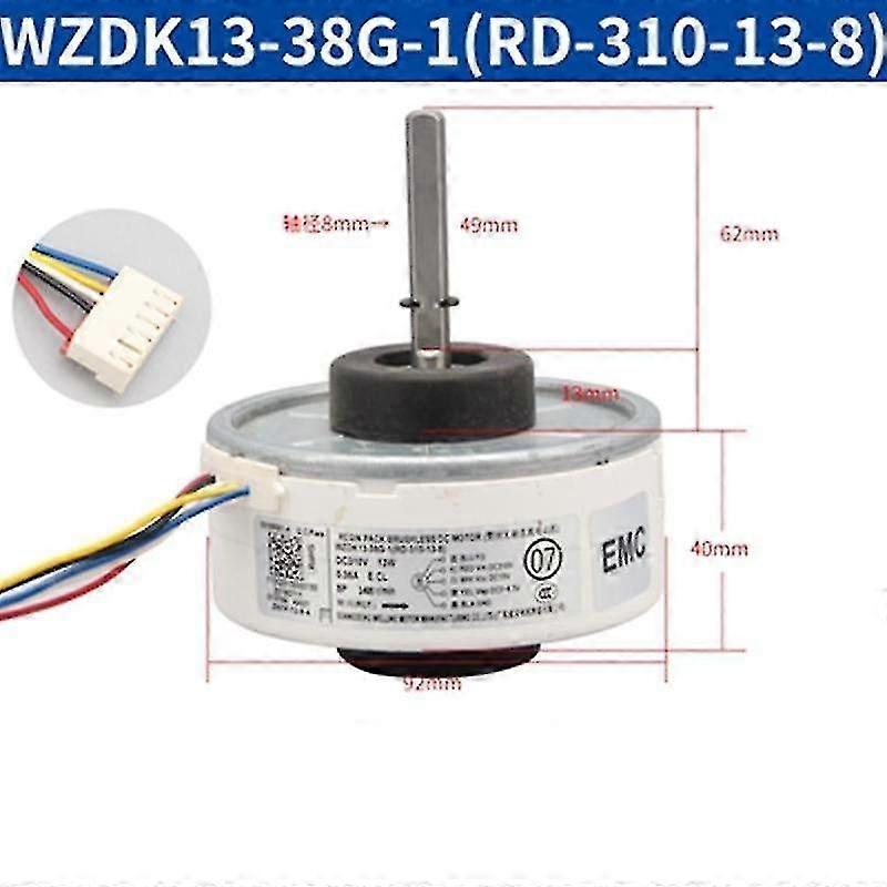 DC Brushless Inverter AC Inner Motor Replacement for Midea WZDK20-38G-1/WZDK13-38G-1