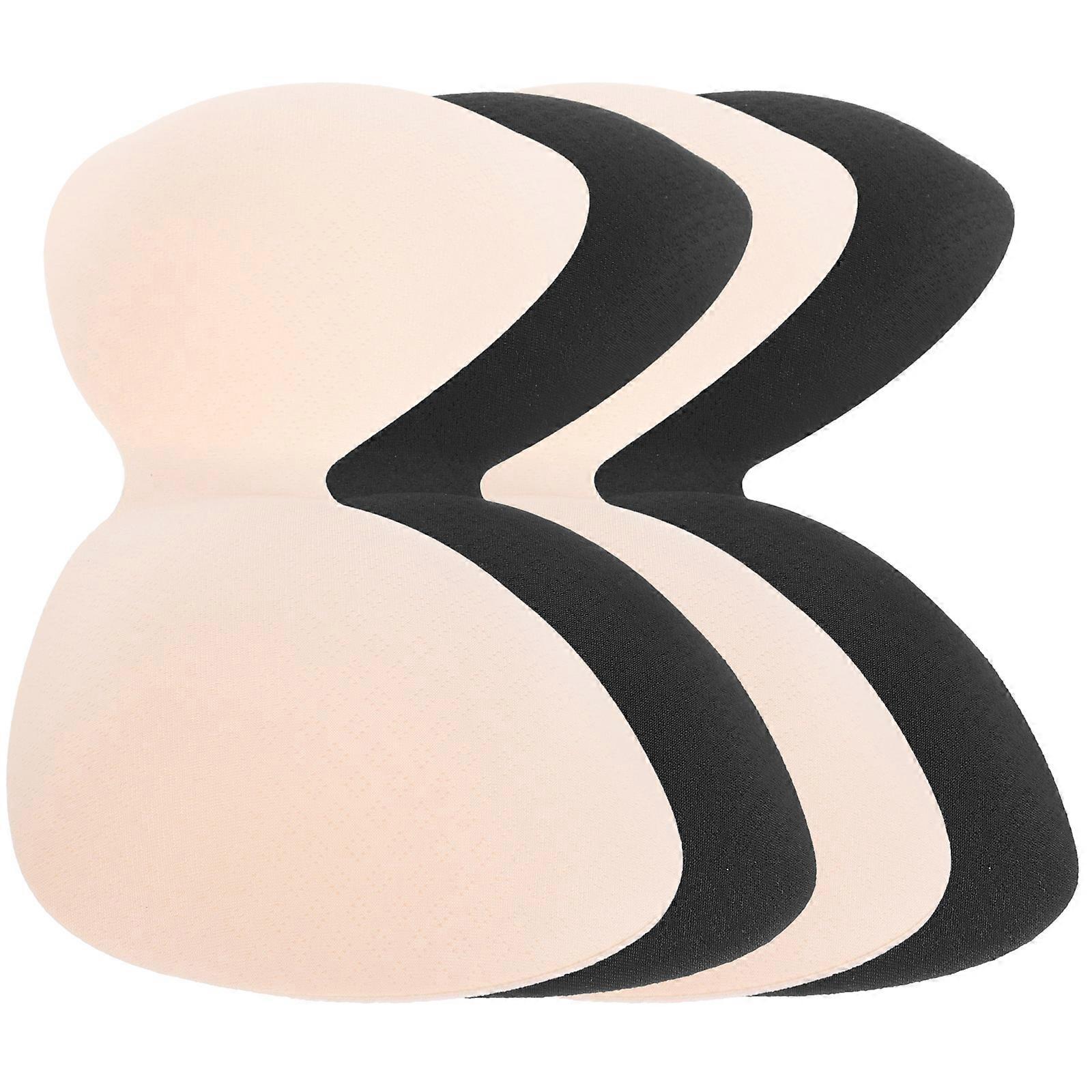 Bra Inserts Integrated Sports Bra Pads for Comfortable Fit 4Pcs