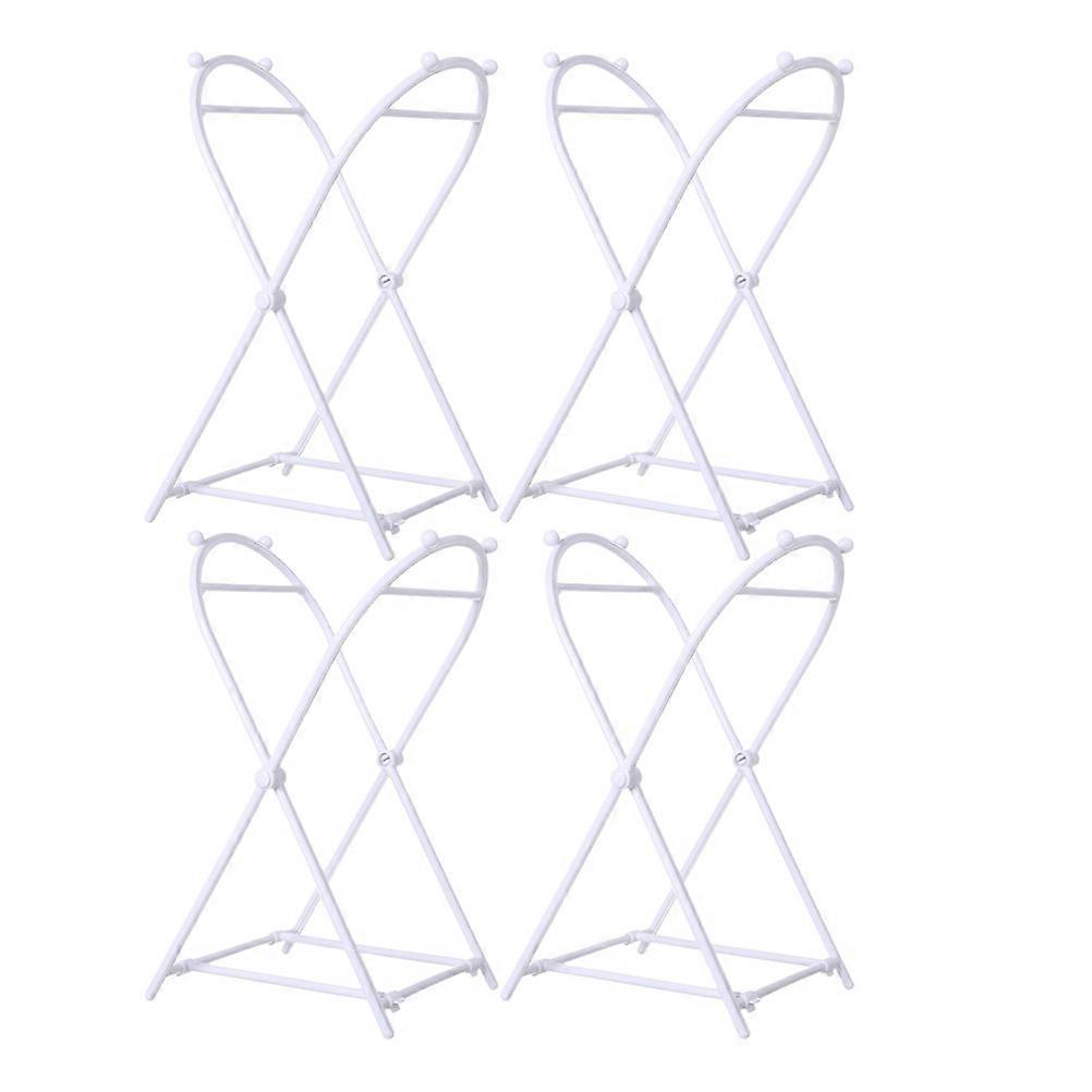 Garbage Bag Shelf Collapsible Trash Bag Holder for Bathroom Organizer 17x17x31.5cm 4Pcs