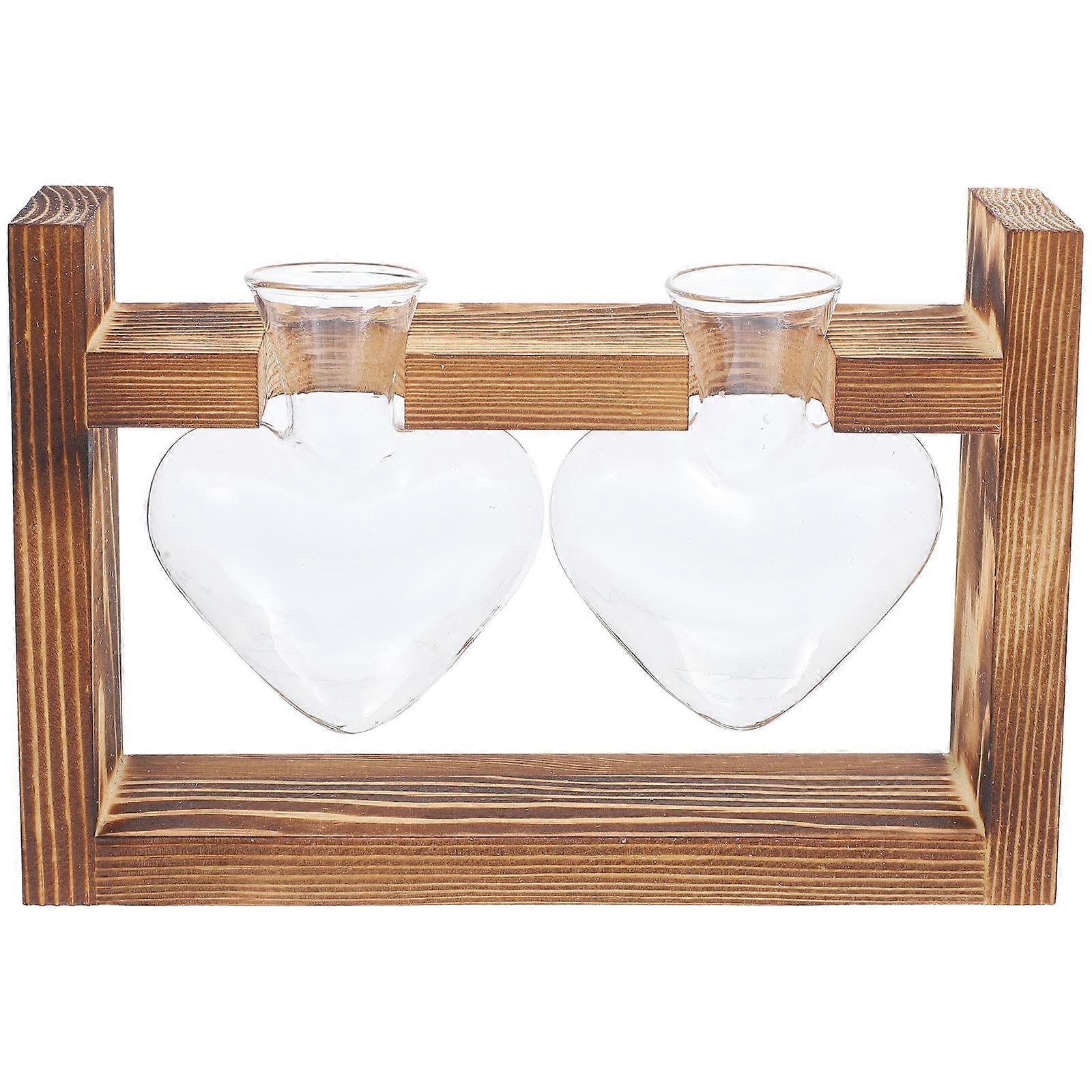 Decorative Vase with Borosilicate Heat-Resistant Glass for Kitchen Use Round Shape 20X13CM