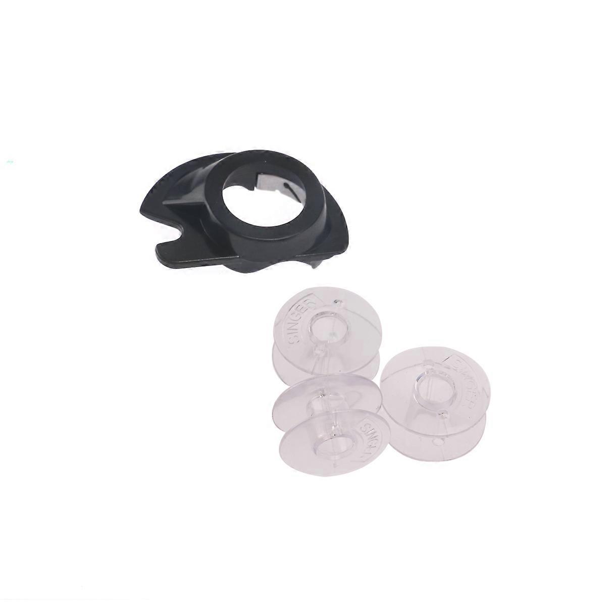 Sewing Machine Replacement Parts Bobbin Box Black Color 1Set