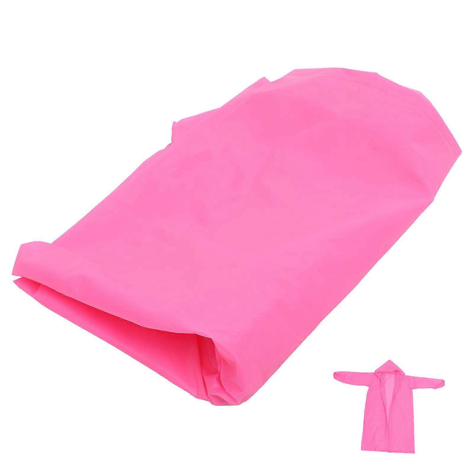 Wear-Resistant Rain Ponchos For Adults Outdoor Activities EVA 145X68CM Portable 1Set