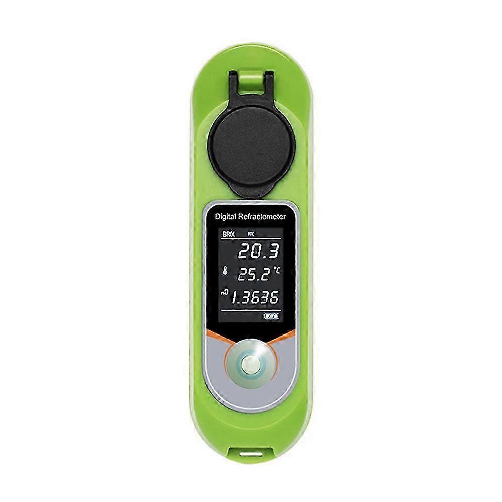 Digital Refractometer LCD Display 0-35% Fruit Juice Sugar Meter Refractometer for Food, Fruits and V