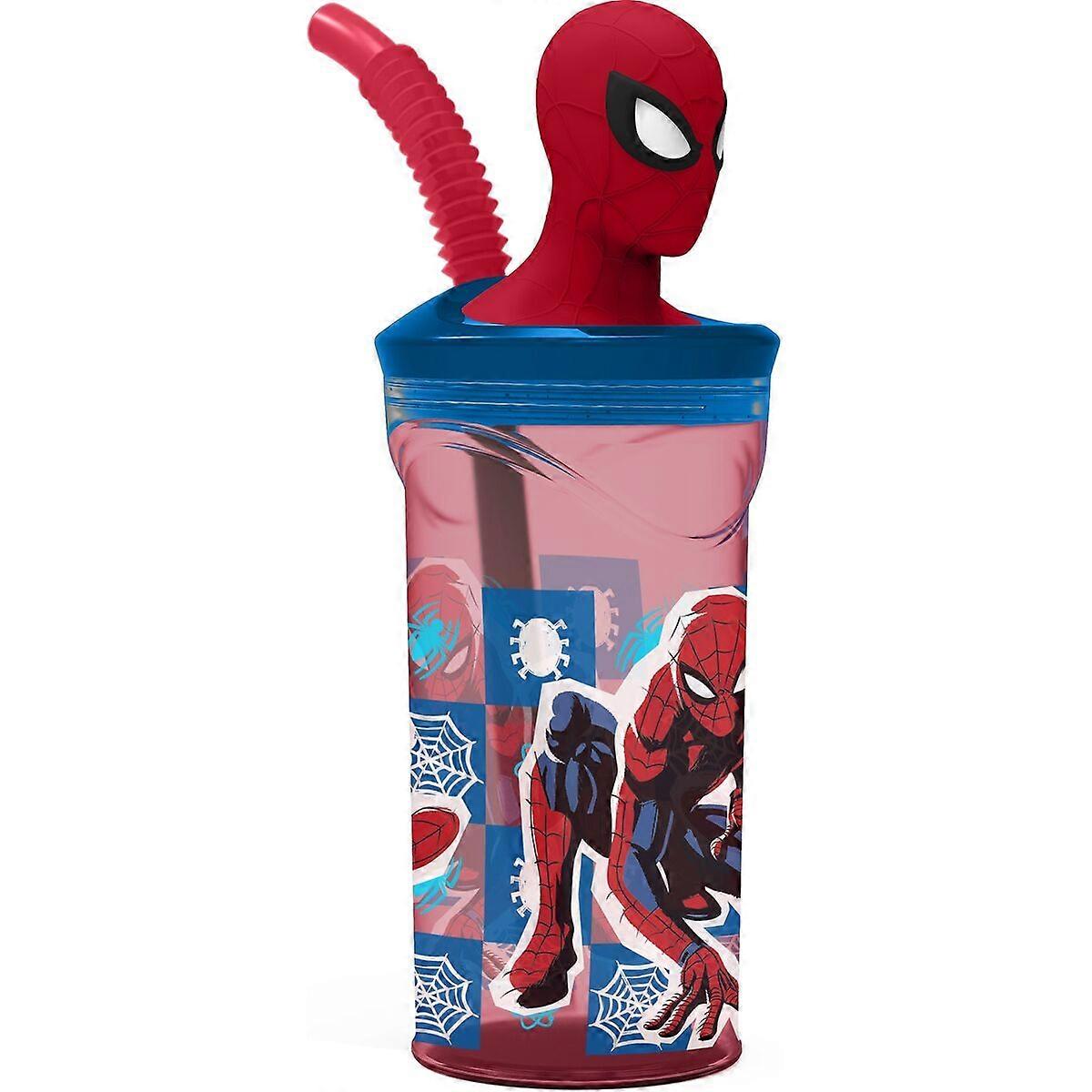 Cup with Straw Spider-Man CZ11338 3D