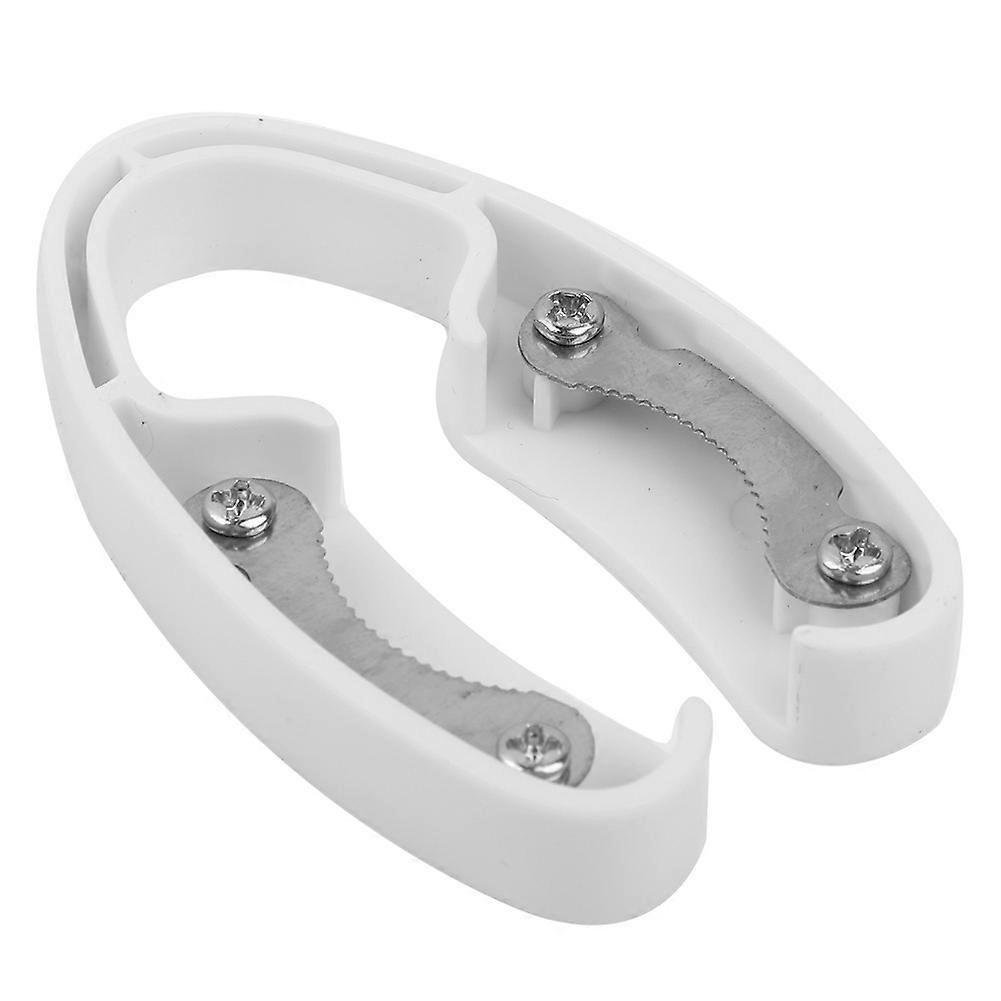 Easy to Use Bottle Opener, Wine Bottle Foil Cutter, Can Opener (White)