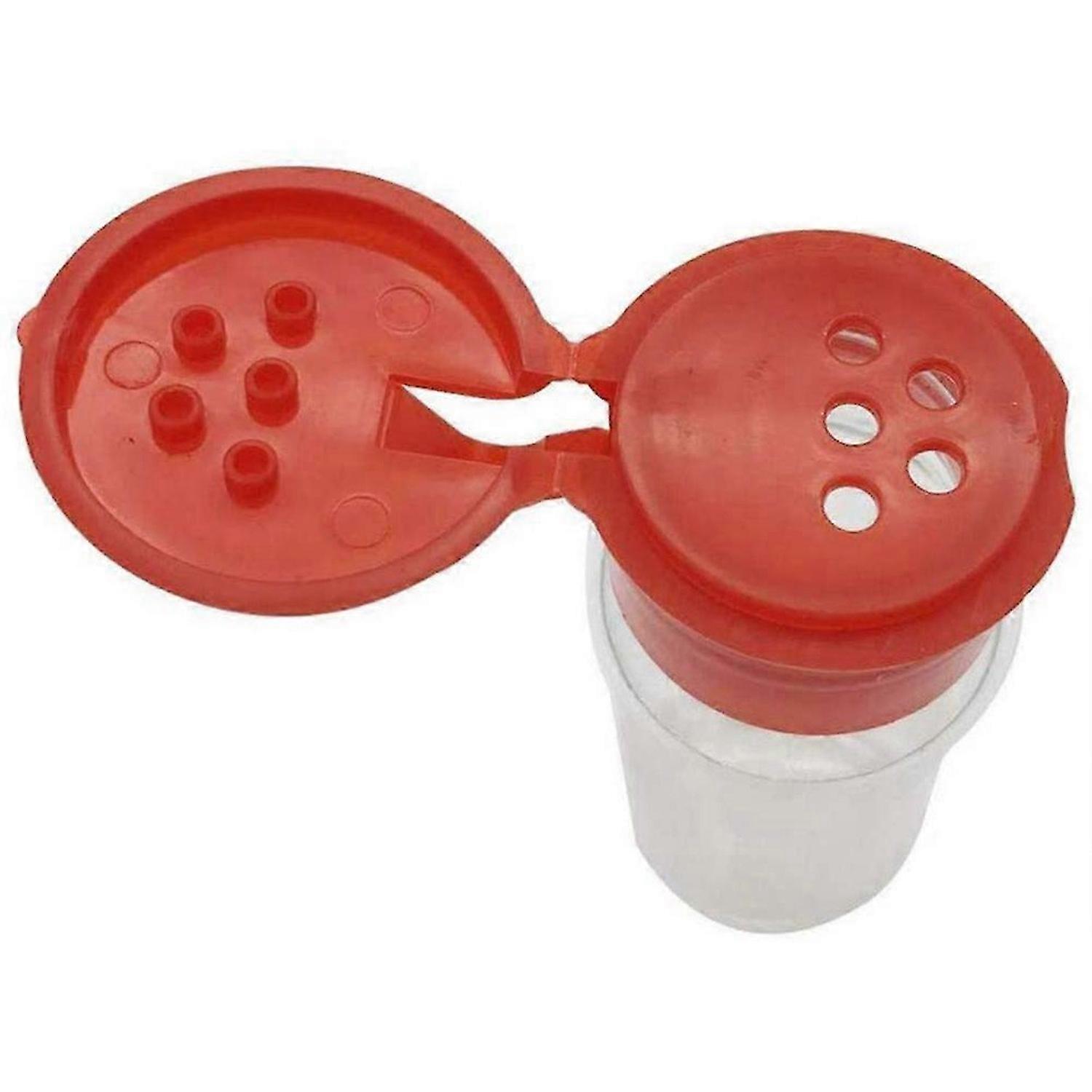 1Set of 50 Empty Plastic Spice Bottles for Storing Barbecue Seasoning Salt Pepper Etc. 100Ml / 3.3Oz