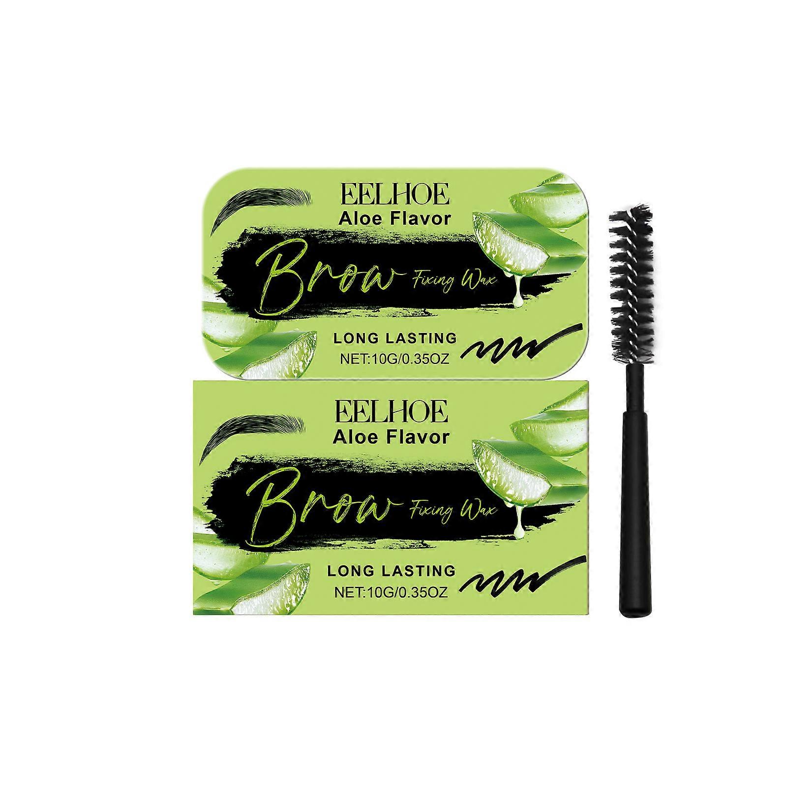 Aloe Vera Augenbrauenstyling Wachs Augenbrauenform Dreidimensionales natürliches Make-up Erfrischendes und langanhaltendes Augenbrauenstyling Wachs