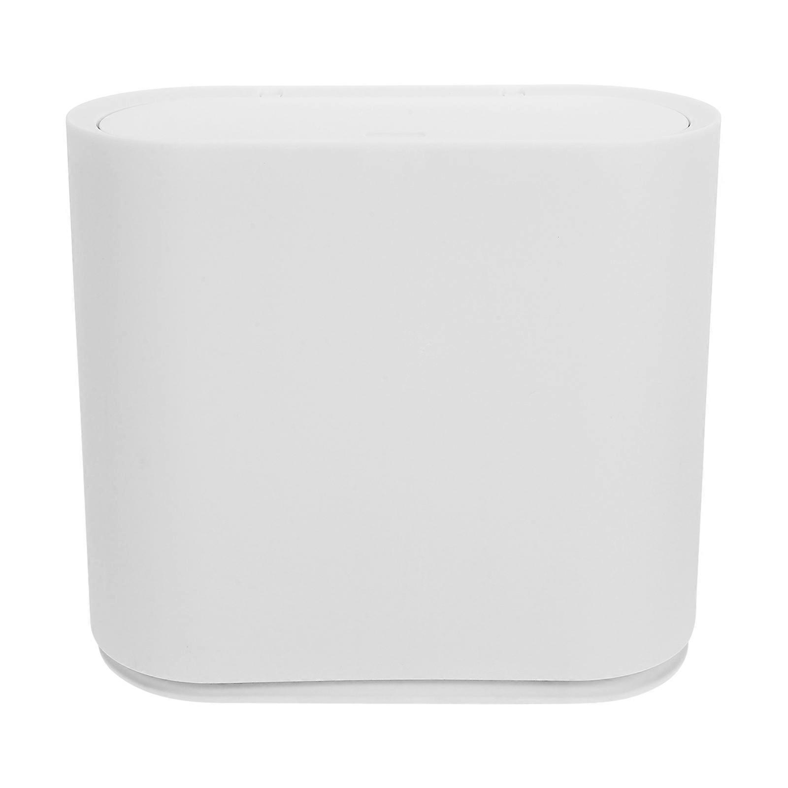 Press Type Garbage Container Bin Kitchen Modern Style Simple Design ABS Material 1Pcs