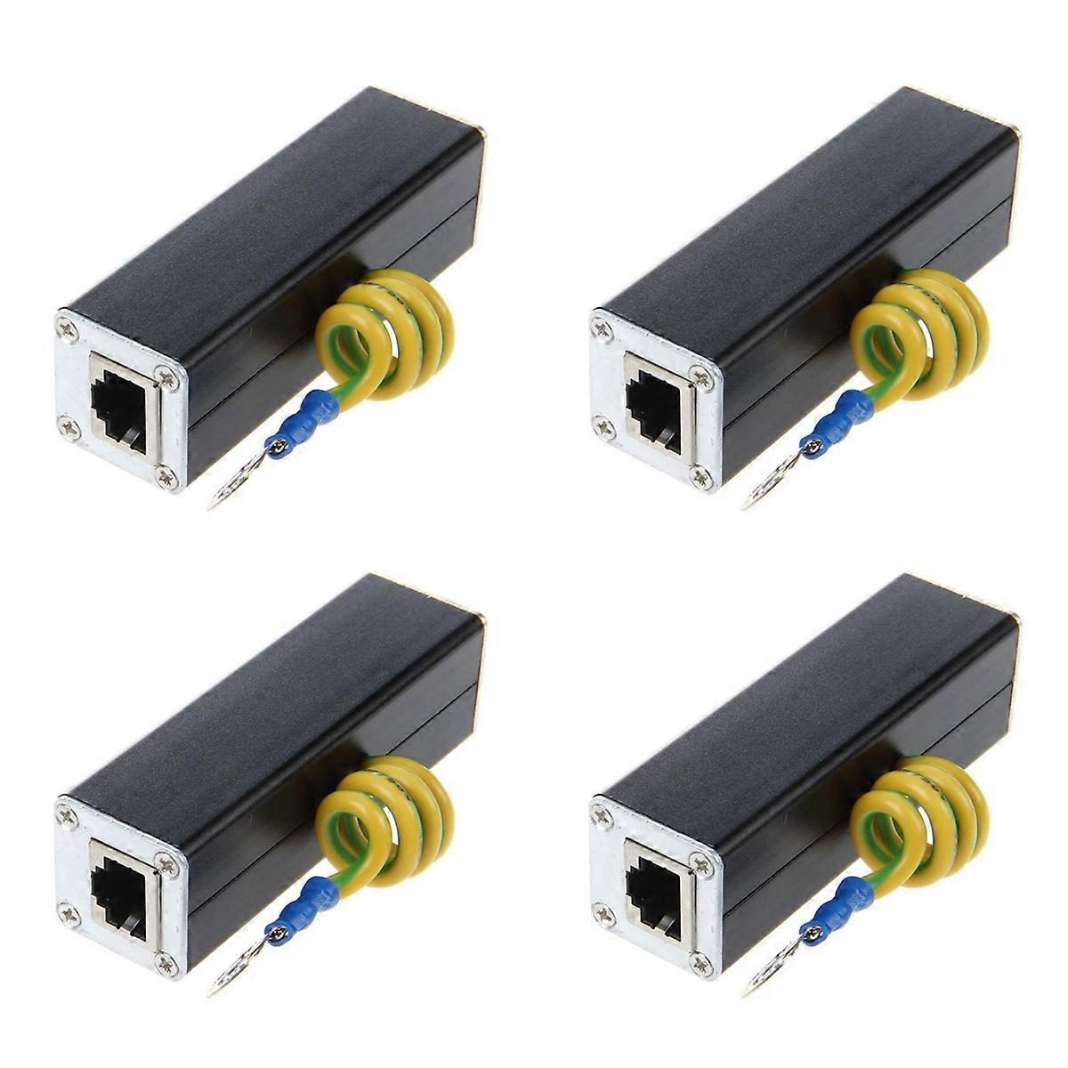 semoic RJ45 Plug Ethernet Network Surge Arrester 100MHz