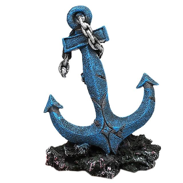 Aquarium Resin House Decoration For Fish Tank Caves Aquatic Pets Hideout For Betta Fish Mushroom/pineapple/conch/anchors
