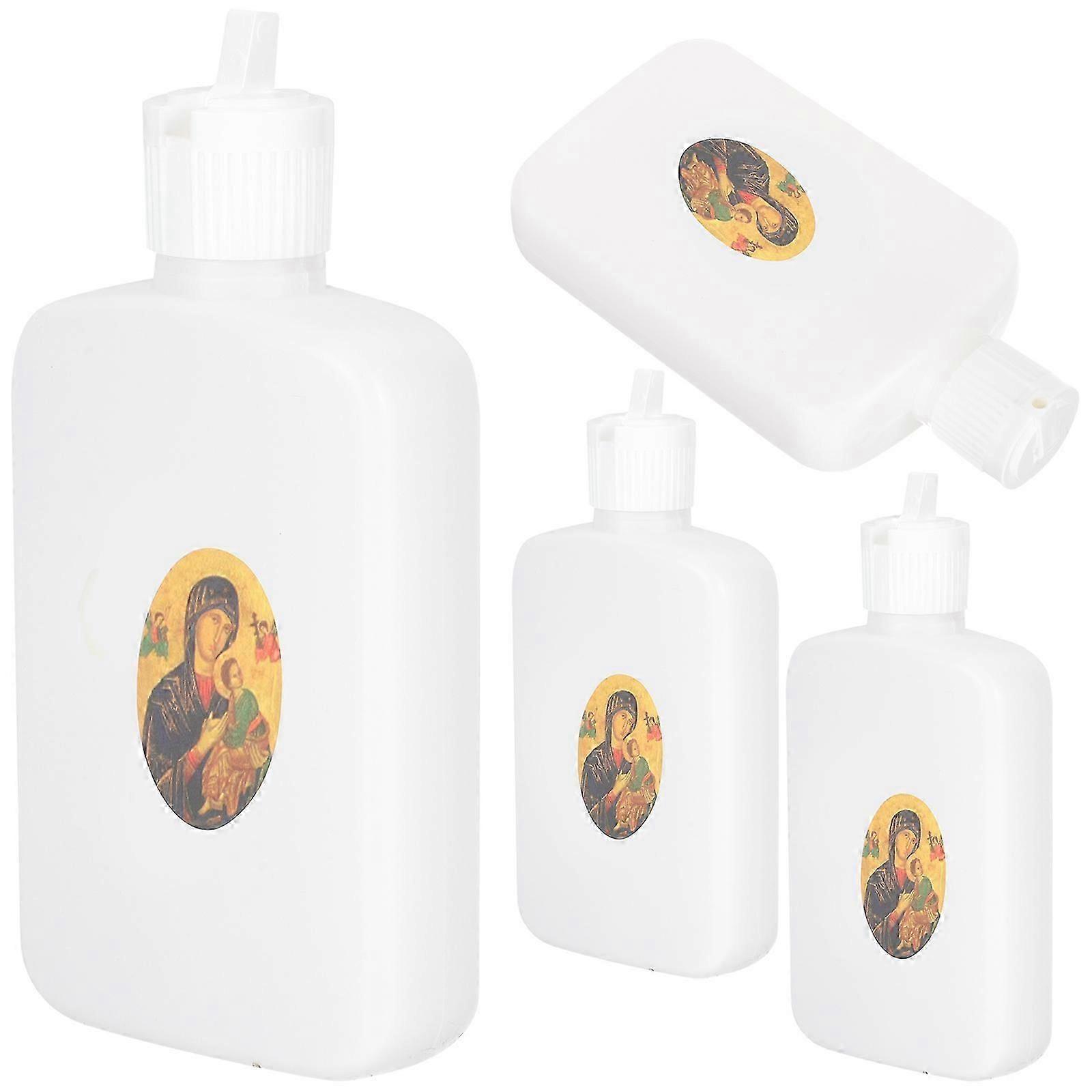 6pcs Church Holy Water Container Bottles Holy Water Empty Containers for Easter Baptism Party