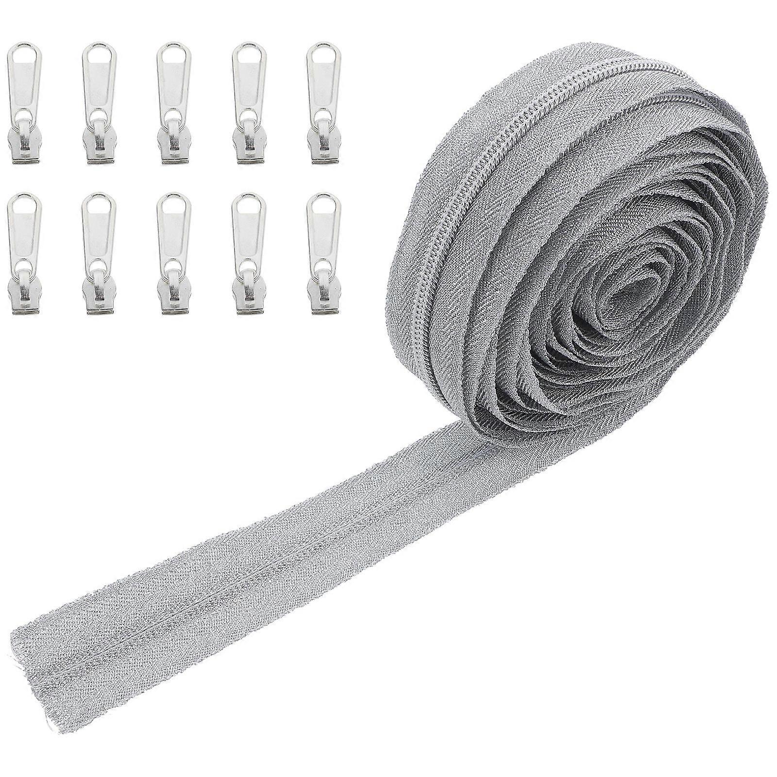 Separating Zippers Coat Zipper Replacement Durable for Bag Making Household Supplies 1Set