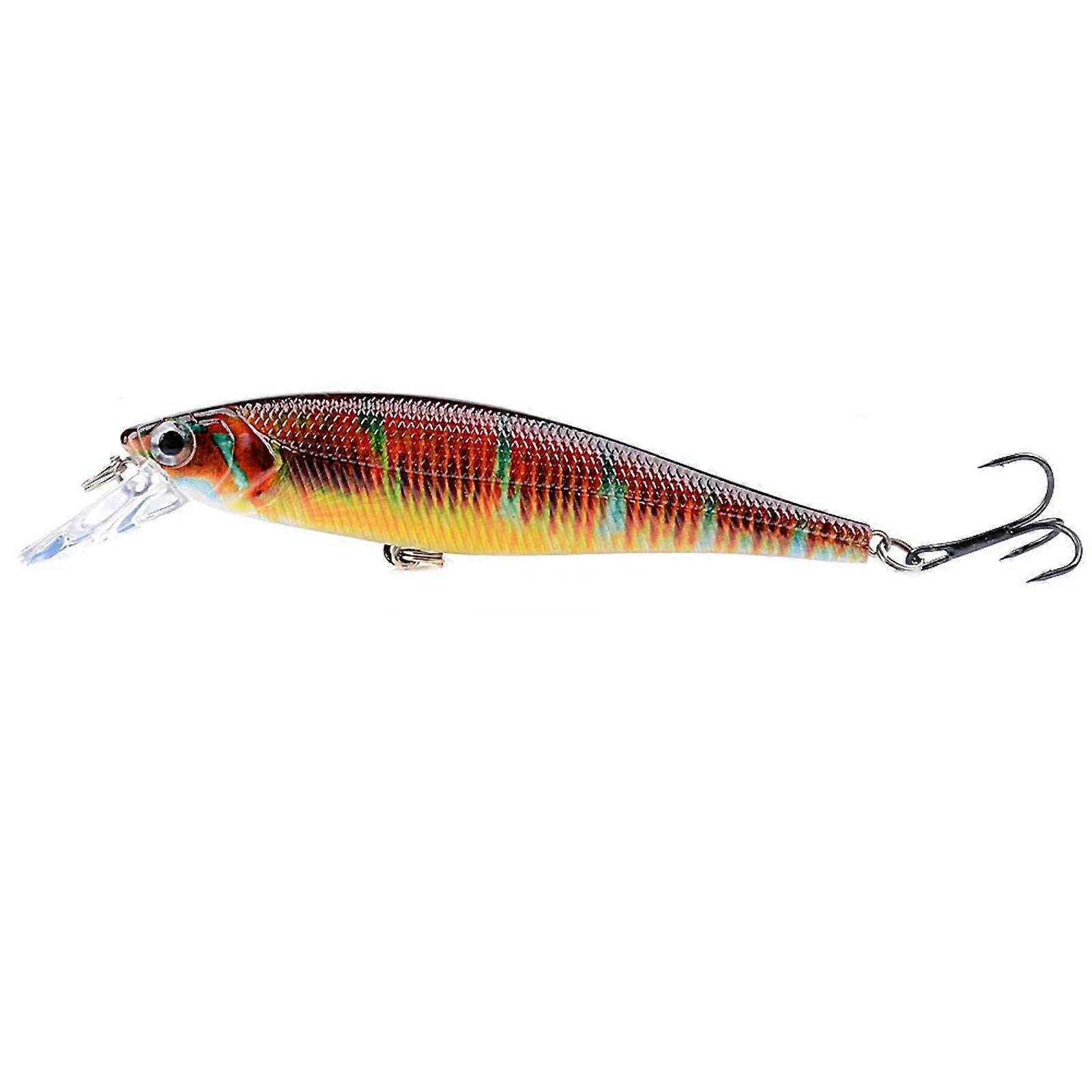 Luya Köder Float Mino 11.8 CM 13.5 G Fishing Lure with Sound Bead UV Coating for Barsch Fishing - Size 8