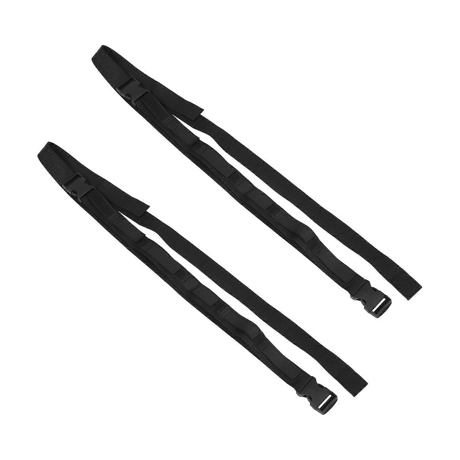 Adjustable Fishing Pole Holder Strap Set for Outdoor Travel – Space Saving Rod Carrier Fixing Band for Convenient Storage and Transport