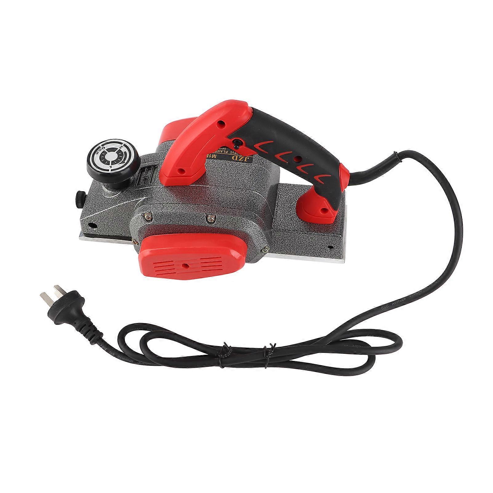 1000W 16000R/MIN Woodworking Electric Planer Kit Depth Adjustable with Self Locking Switch AU Plug 220V