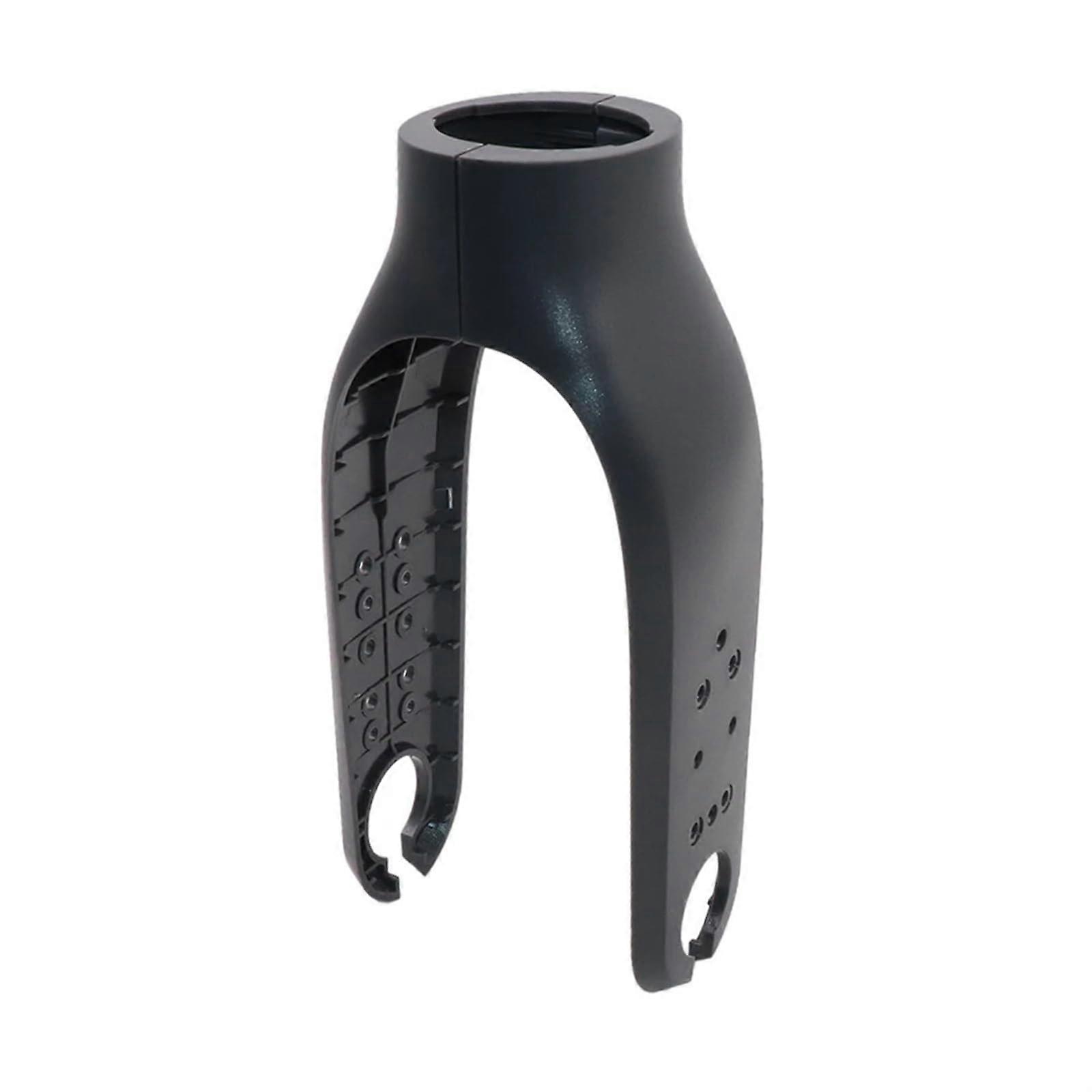Front Fork Cover Set for Electric Scooter, Compatible with Xiaomi M365 and Mijia, Black Replacement Wheel Hub Caps