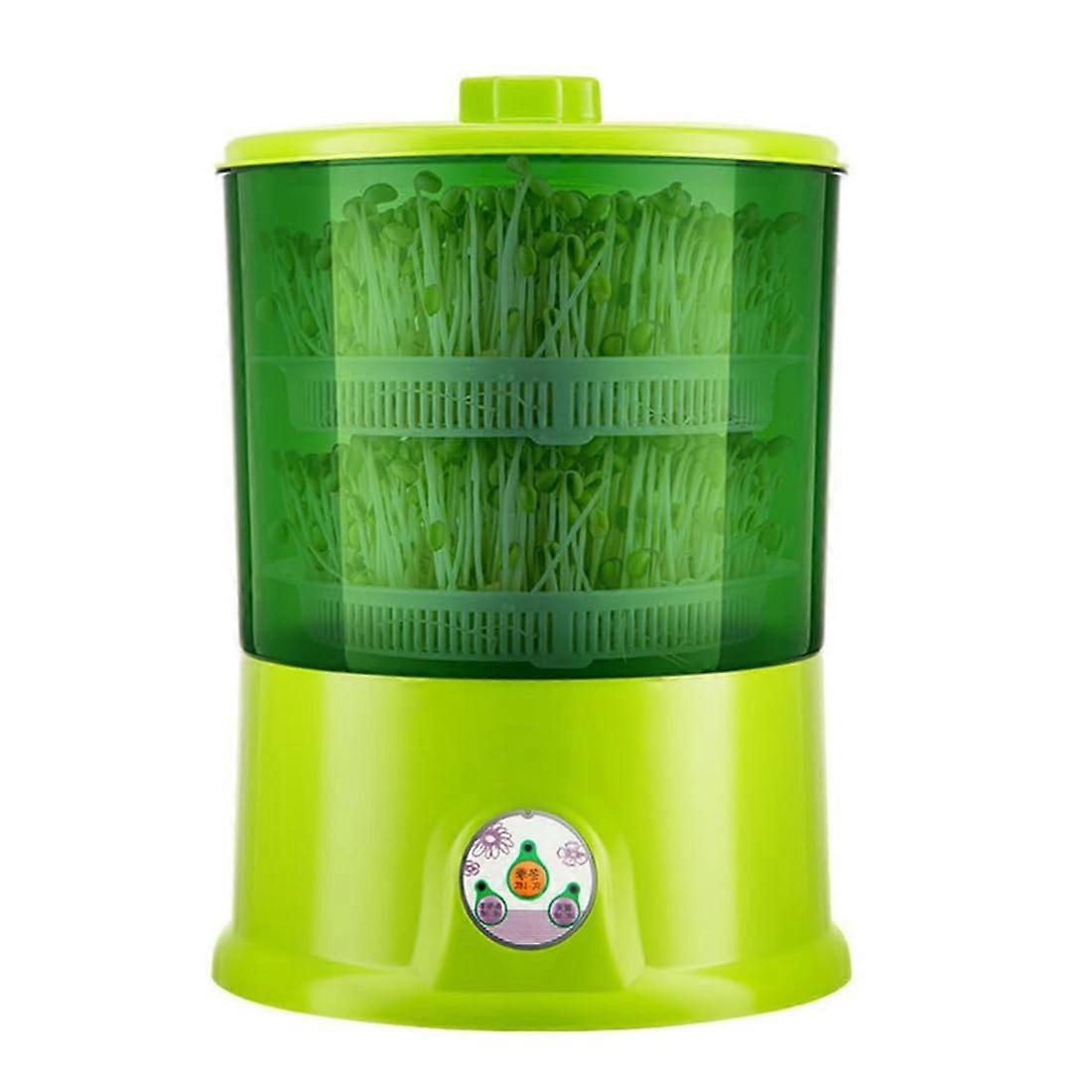 Intelligent Seed Germination Kit, 3Layer Electric Soybean Sprout Maker, Automatic Bean Sprout Growing Machine, Capacity Sprouting Tools