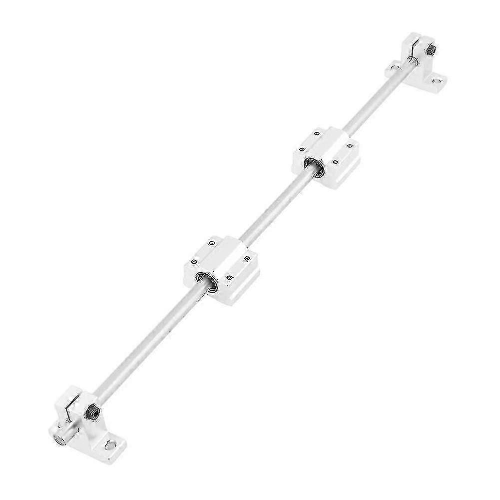 8mm X 400mm Cnc Linear Rail Shaft Rod Sc8uu Bearing Block Set For 3d Printer