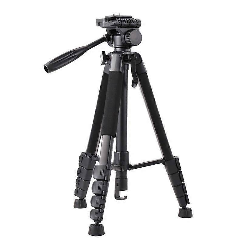 Black Photography and Videography Tripod Tripod Camera Stand Floor Standing Live Streaming Tripod