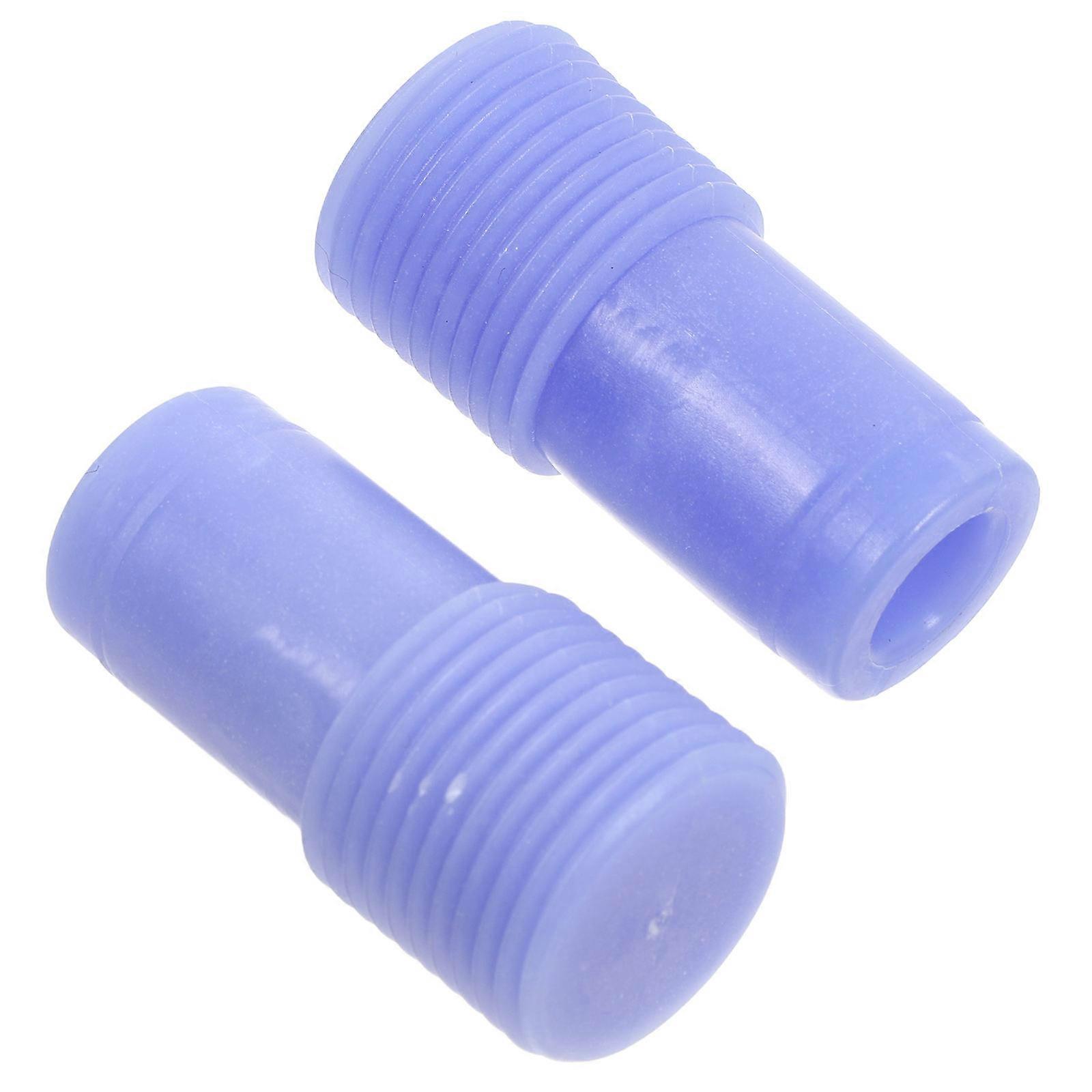 Screw On Broom Extension Handle Flexible Usage Mop Brush 2Pcs