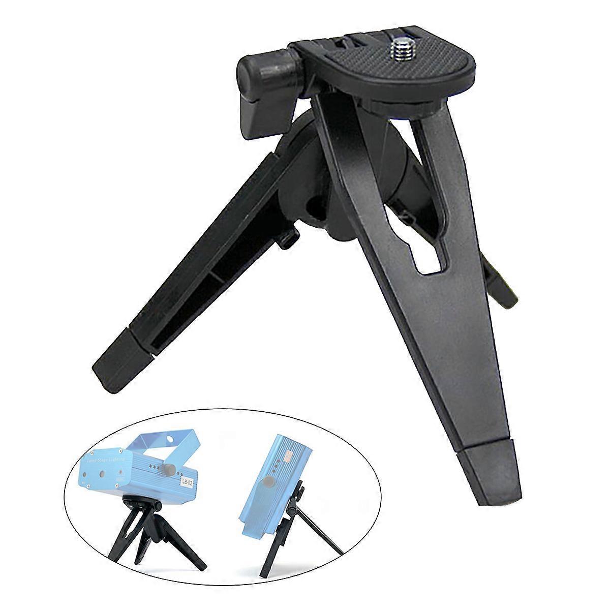 Adjustable Mini Tripod Stand with Rotating Camera Mount for Stable Filming and Photography