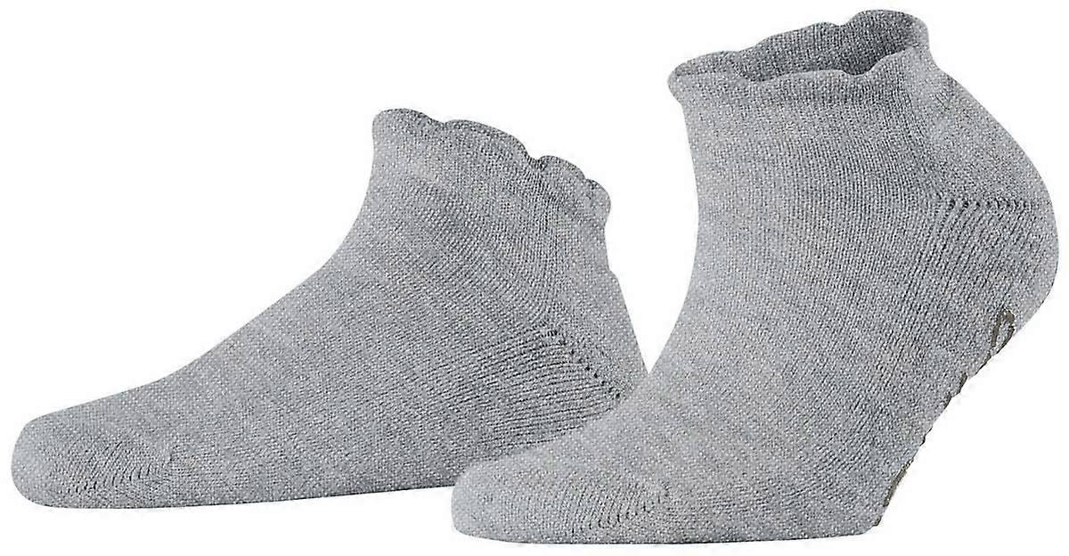 Falke Soft Elegance House Socks - Heather Grey