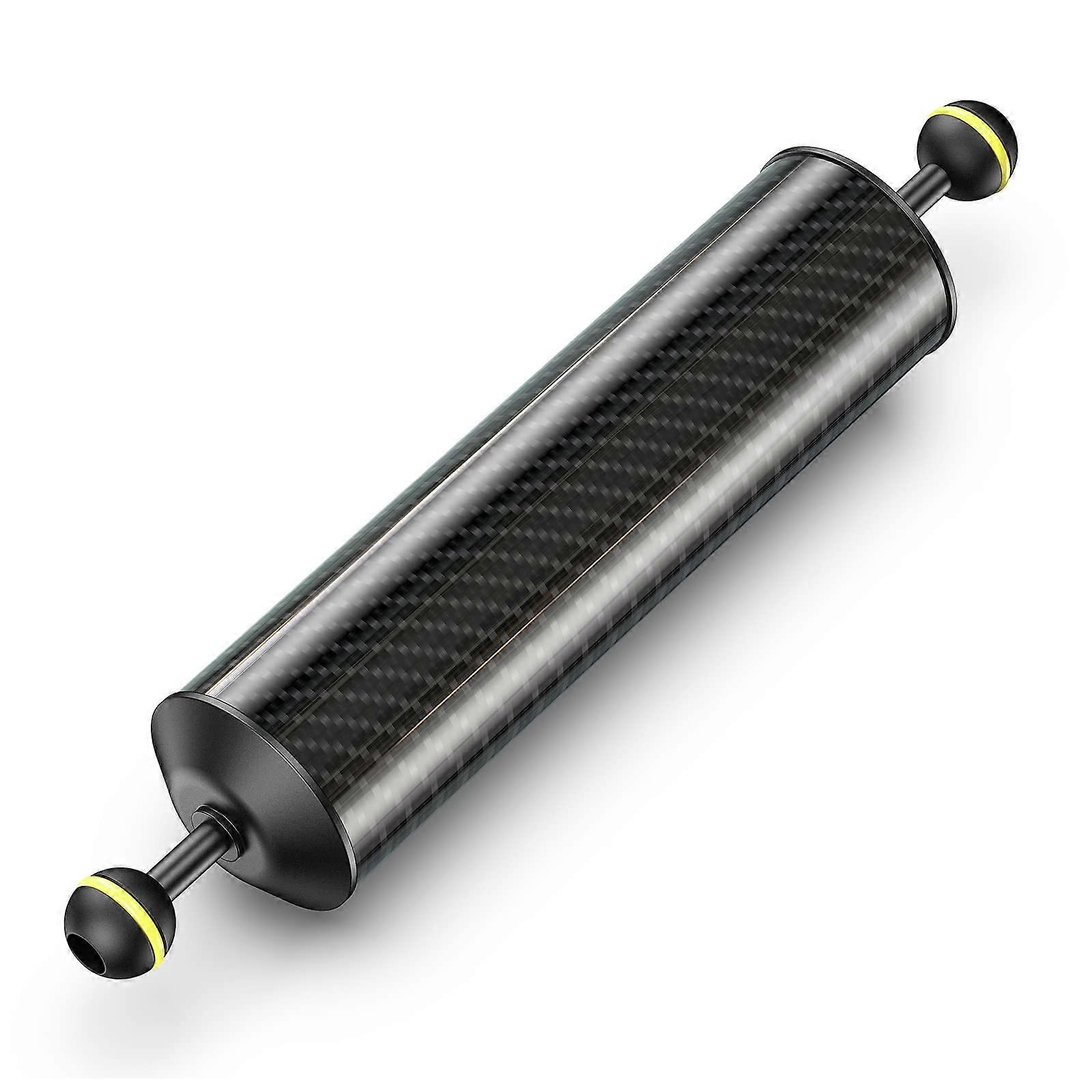 D60mm 12' Carbon Fiber Float Arm for Ultralight Low Water Buoyancy 580g Underwater Camera System Diving Tray Video Light Strobe GA8