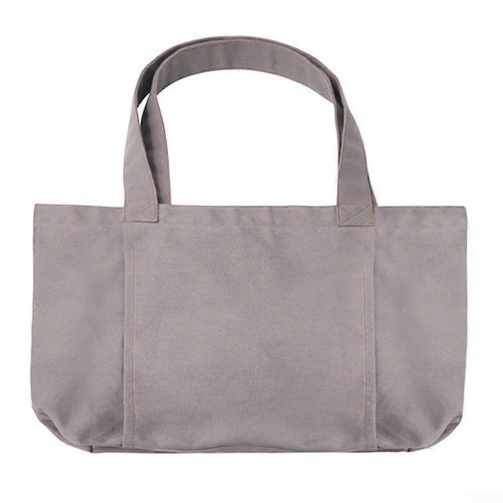 Yoga Mat Storage Bag, Ideal Canvas Bag for Yoga and Daily Use (Grey) Gray