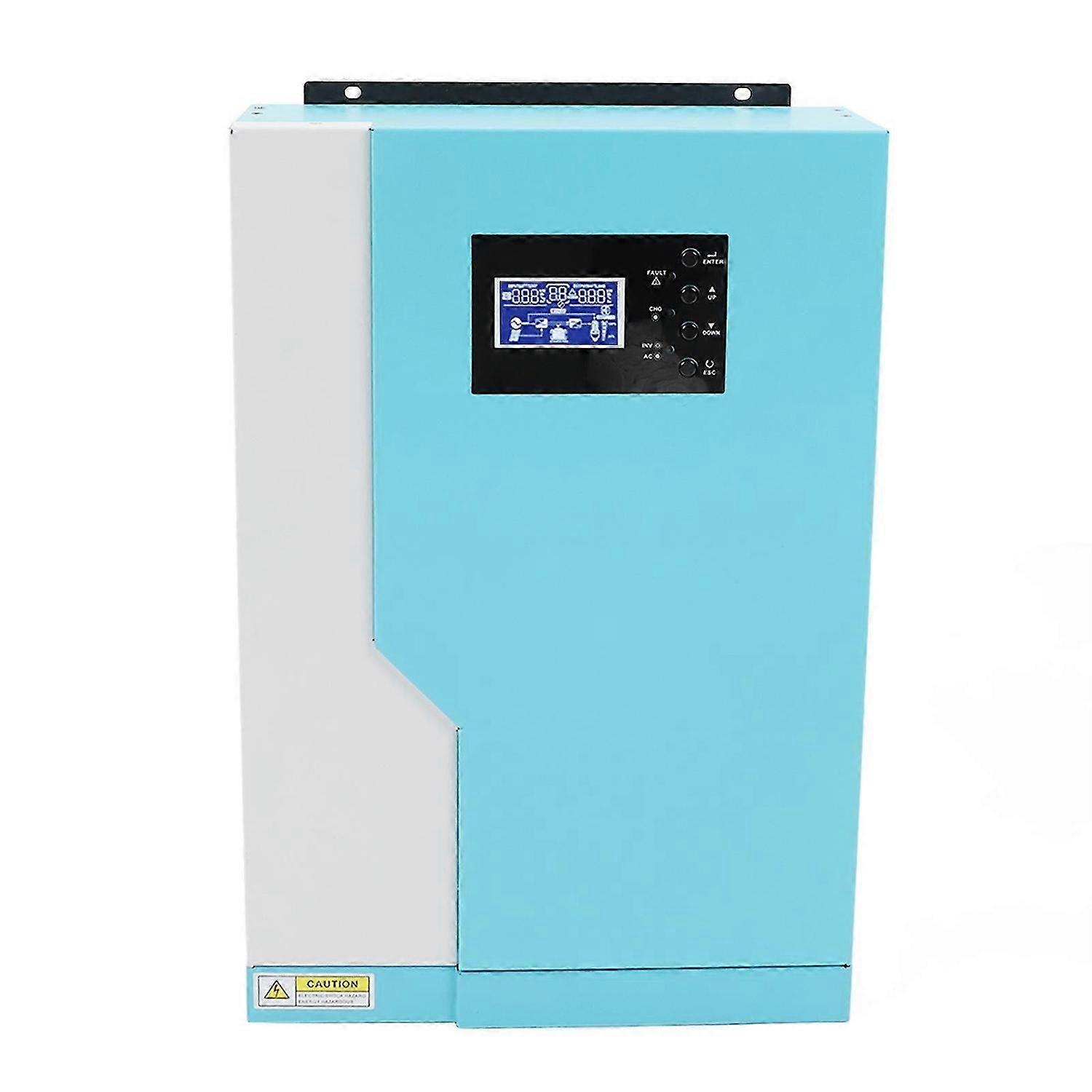 Blue White MPPT Solar Inverter 48VDC Input WiFi Pure Sine Wave Solar Charge Controller 230VAC 5500W 100A