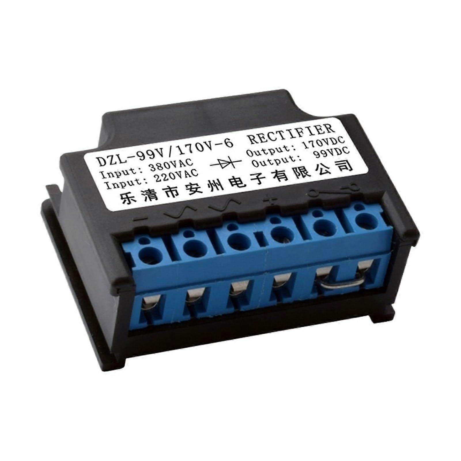 1 x DZLK99V6 rectifier device
DZLK170V6 motor brake rectifier
DZL99V/170V6 (DZL99V/170V6)