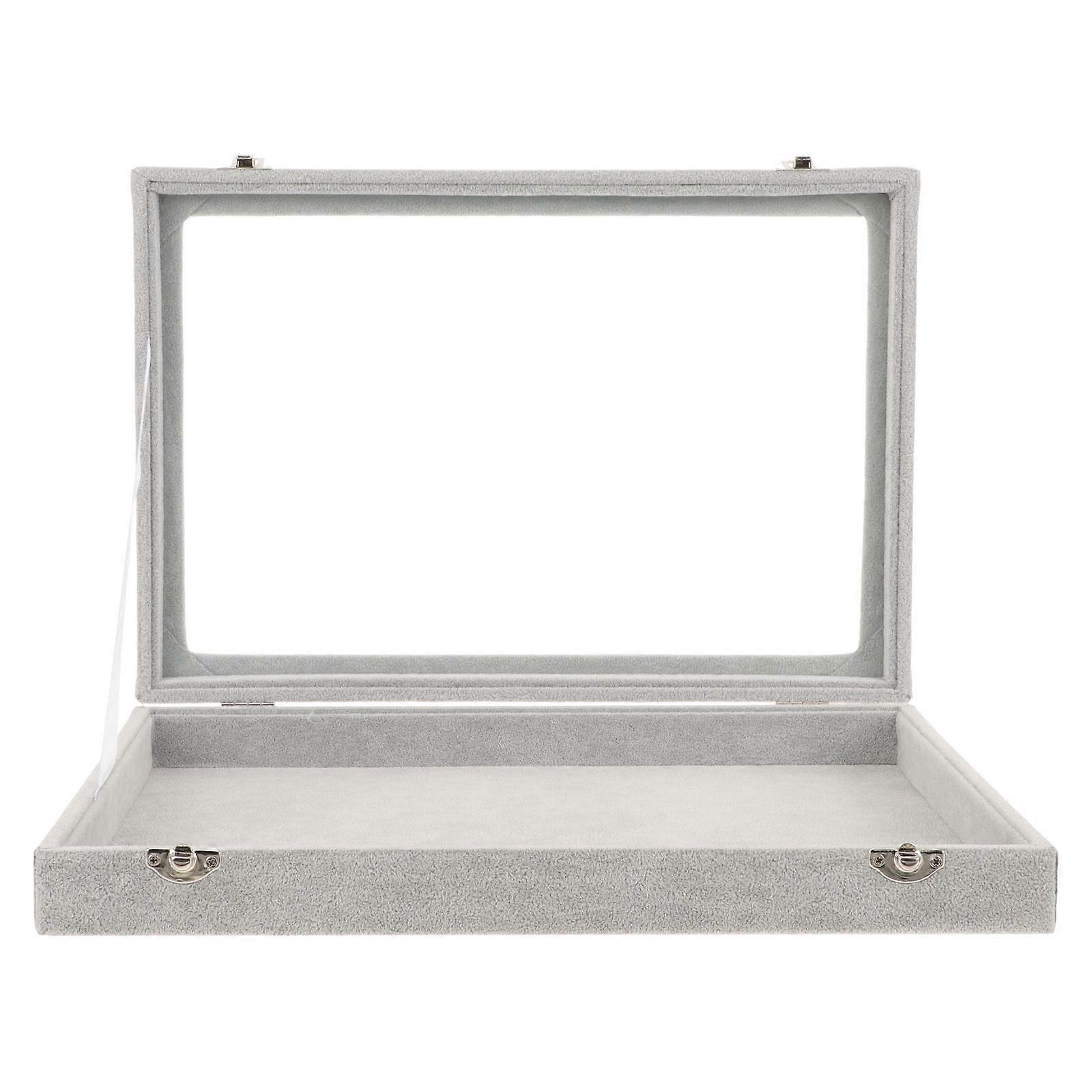 Multifunctional Necklace Earring Case Composite Material Protection From Dust And Moisture 1Pack