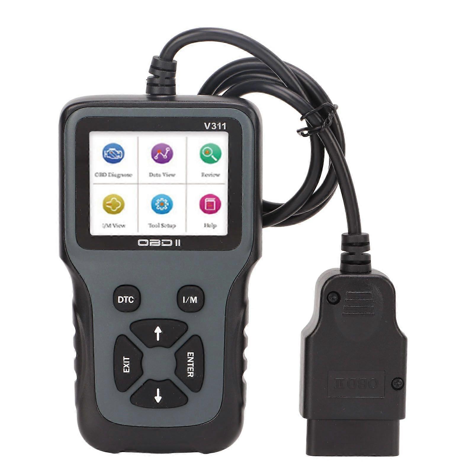 OBD2 Scanner OBDII 9?16V Diagnostic Scan Tool LCD Display Fault Code Reader Scan Tool