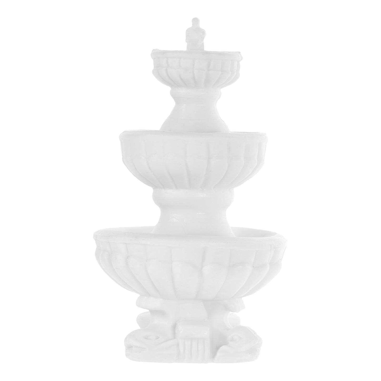 It sounds like you're looking for a product description or information about a **miniature fountain decor** item—possibly for use in **micro