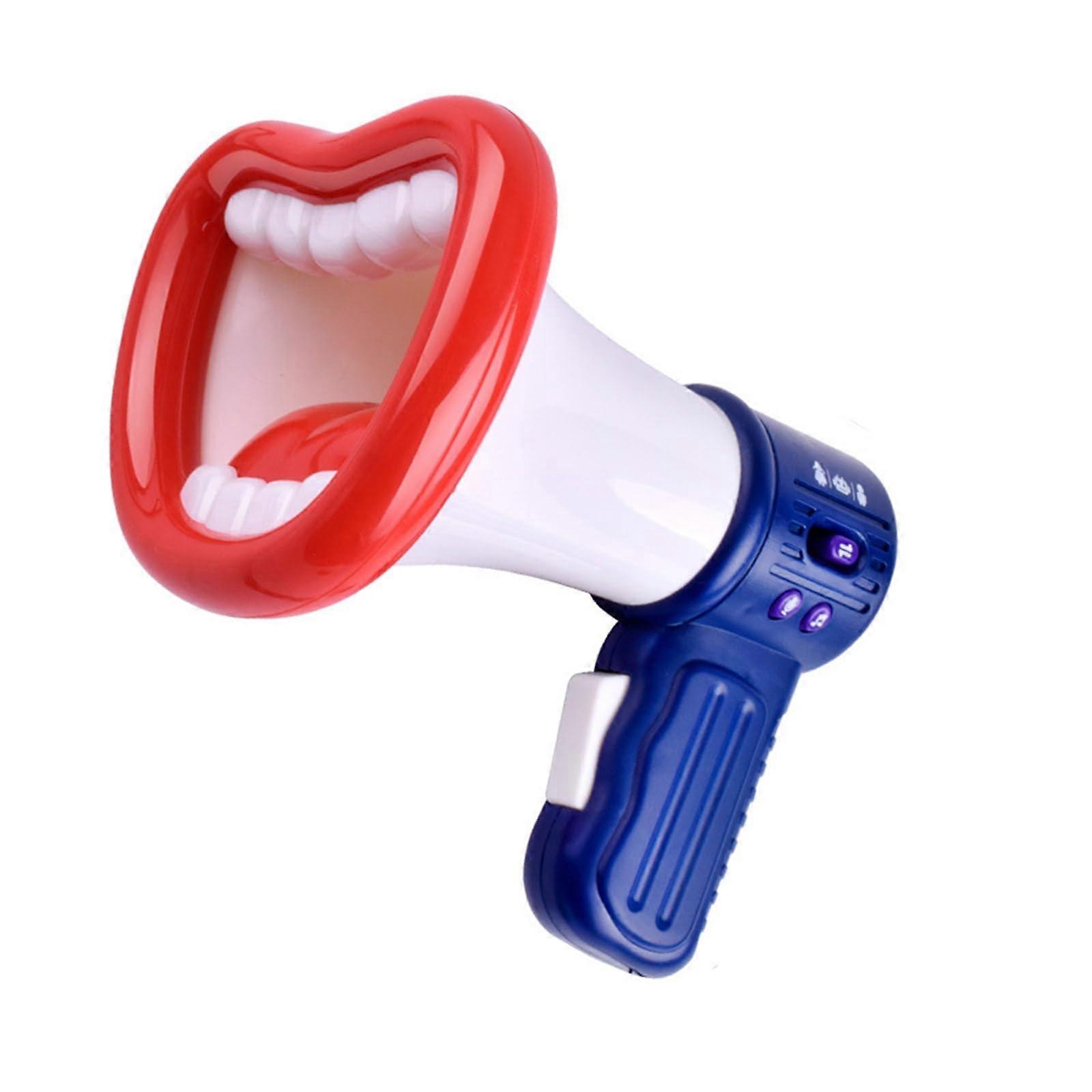 Unique Voice Change Device, Attractive Voice Toy for Adults, Children, for Parties, Performances and Playtime White