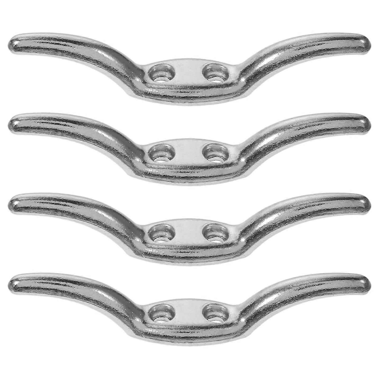 Blind Cord Cleats for Window Blinds Accessories Metal Silver Pieces Fits Most Sizes