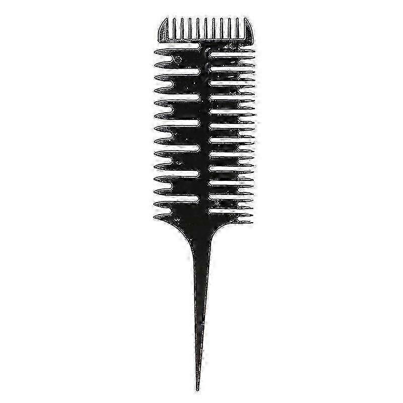 3-Wege-Haarfärbekamm & Highlight-Schnittwerkzeug - Professioneller Web-Styling-Kamm für den Salongebrauch und perfekte Webtechniken