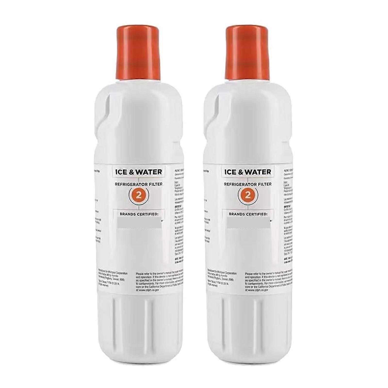 Refrigerator Water Filter, Compatible With EDR2RXD1, W10413645A W10413645 Filter2 469082 469903 (2pcs)